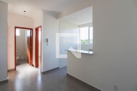 Sala de apartamento à venda com 2 quartos, 52m² em Letícia, Belo Horizonte