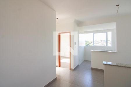 Sala de apartamento à venda com 2 quartos, 52m² em Letícia, Belo Horizonte