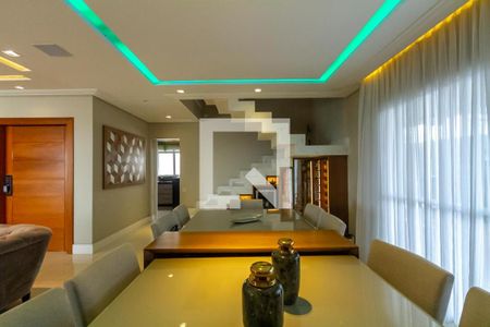 Sala de Jantar de apartamento à venda com 4 quartos, 420m² em Nova Petrópolis, São Bernardo do Campo