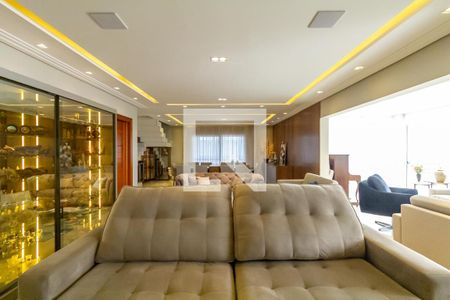 Sala de apartamento à venda com 4 quartos, 420m² em Nova Petrópolis, São Bernardo do Campo