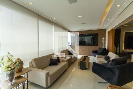 Varanda da Sala de apartamento à venda com 4 quartos, 420m² em Nova Petrópolis, São Bernardo do Campo