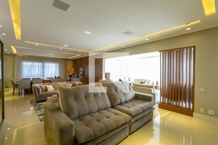 Sala de apartamento à venda com 4 quartos, 420m² em Nova Petrópolis, São Bernardo do Campo