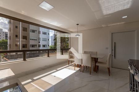 Sala de apartamento para alugar com 3 quartos, 77m² em Jaraguá, Belo Horizonte