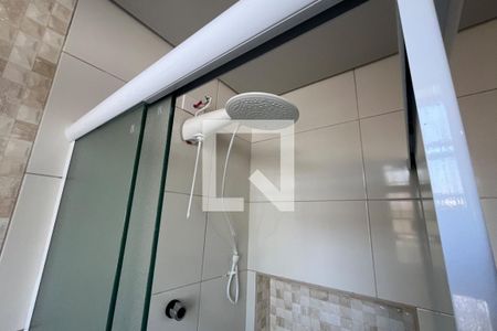 Banheiro da Suíte de apartamento para alugar com 3 quartos, 110m² em Marapé, Santos