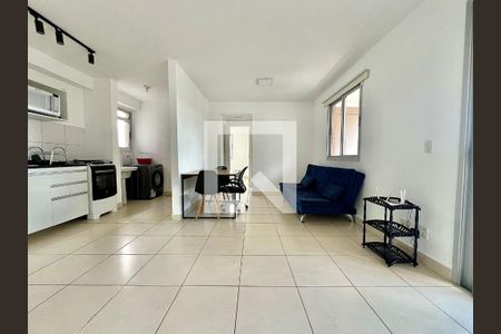 Sala de apartamento para alugar com 2 quartos, 65m² em Aeroporto, Belo Horizonte