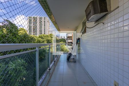 Sala Varanda de apartamento à venda com 2 quartos, 74m² em Maracanã, Rio de Janeiro