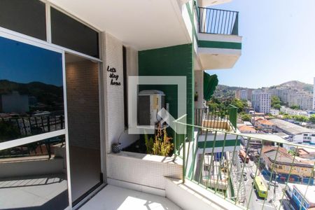 Varanda da Sala de apartamento para alugar com 2 quartos, 120m² em Fonseca, Niterói