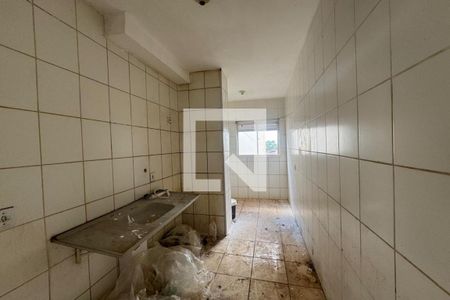 Cozinha - Lavanderia de apartamento para alugar com 2 quartos, 45m² em Jardim Heitor Rigon, Ribeirão Preto