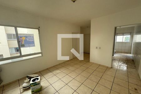 Sala de apartamento para alugar com 2 quartos, 45m² em Jardim Heitor Rigon, Ribeirão Preto