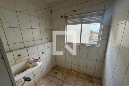 Cozinha - Lavanderia de apartamento para alugar com 2 quartos, 45m² em Jardim Heitor Rigon, Ribeirão Preto