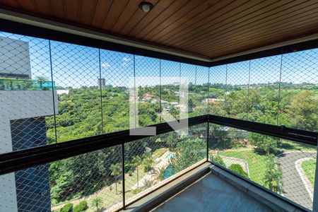 VISTA DA VARANDA de apartamento à venda com 3 quartos, 137m² em Notre Dame, Campinas