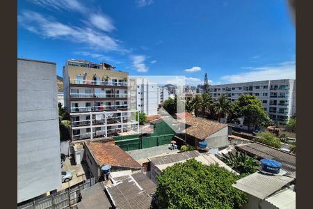 Sala - vista de apartamento à venda com 2 quartos, 70m² em Recreio dos Bandeirantes, Rio de Janeiro