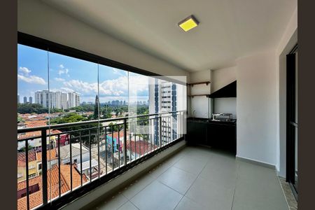 Varanda - Sala de apartamento para alugar com 2 quartos, 76m² em Chácara Santo Antônio (zona Sul), São Paulo