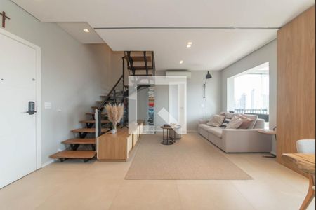 Sala de apartamento para alugar com 2 quartos, 110m² em Cidade Monções, São Paulo