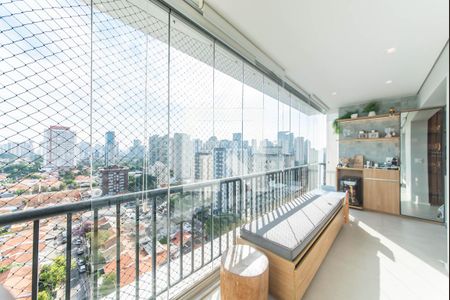 Varanda da Sala de apartamento para alugar com 2 quartos, 110m² em Cidade Monções, São Paulo