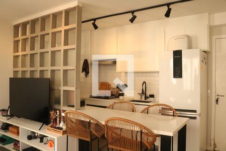 Sala de apartamento à venda com 1 quarto, 34m² em Barra Funda, São Paulo