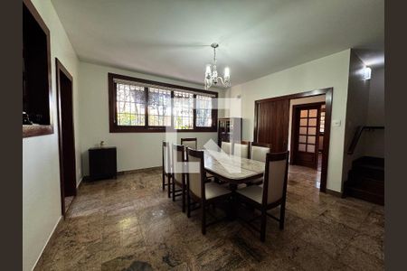 Sala de Jantar de casa à venda com 8 quartos, 400m² em Mangabeiras, Belo Horizonte