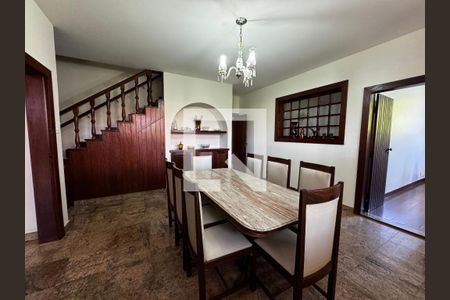 Sala de Jantar de casa à venda com 8 quartos, 400m² em Mangabeiras, Belo Horizonte