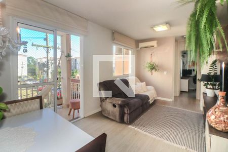 Sala de apartamento para alugar com 2 quartos, 55m² em Humaitá, Porto Alegre