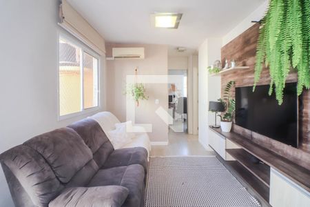 Sala de apartamento para alugar com 2 quartos, 55m² em Humaitá, Porto Alegre