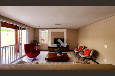 Sala de casa de condomínio à venda com 6 quartos, 412m² em Jardim Santa Teresa, Jundiaí