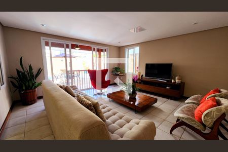 Sala de casa de condomínio à venda com 6 quartos, 412m² em Jardim Santa Teresa, Jundiaí