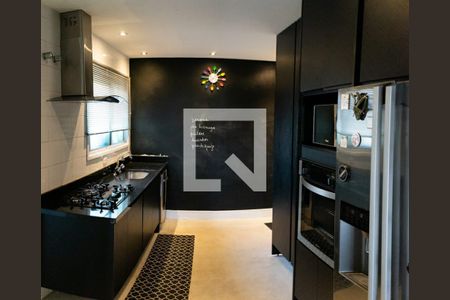 Cozinha de apartamento para alugar com 4 quartos, 144m² em Alphaville, Santana de Parnaíba