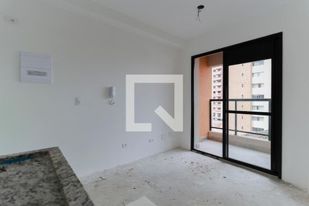 Sala/Cozinha de apartamento à venda com 1 quarto, 26m² em Vila Pauliceia, São Paulo