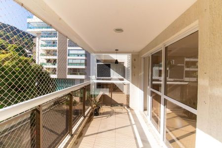 Varanda da Sala de apartamento para alugar com 4 quartos, 147m² em Charitas, Niterói