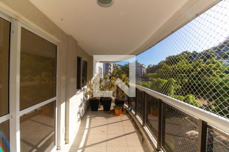 Varanda da Sala de apartamento para alugar com 4 quartos, 147m² em Charitas, Niterói