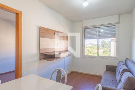 Sala de apartamento para alugar com 1 quarto, 36m² em Vila Nova, Porto Alegre