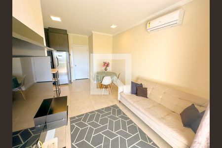 Sala de TV de apartamento para alugar com 2 quartos, 63m² em Ingleses do Rio Vermelho, Florianópolis