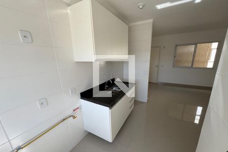 Cozinha - Lavanderia de apartamento para alugar com 2 quartos, 46m² em Jardim Heitor Rigon, Ribeirão Preto