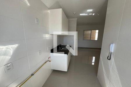 Cozinha - Lavanderia de apartamento para alugar com 2 quartos, 46m² em Jardim Heitor Rigon, Ribeirão Preto