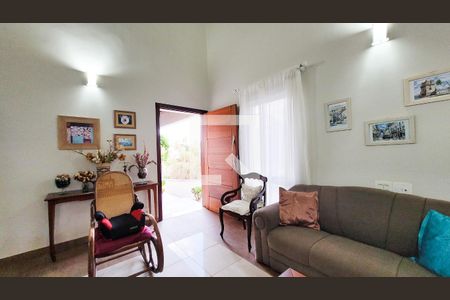 Sala de casa de condomínio para alugar com 5 quartos, 413m² em Loteamento Alphaville Campinas, Campinas