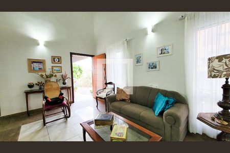 Sala de casa de condomínio para alugar com 5 quartos, 413m² em Loteamento Alphaville Campinas, Campinas