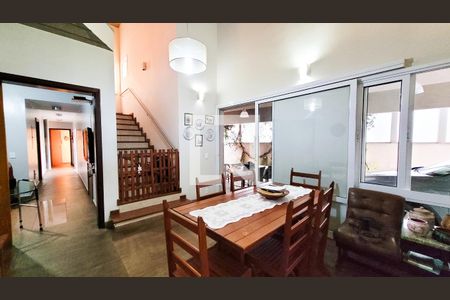 Sala de casa de condomínio para alugar com 5 quartos, 413m² em Loteamento Alphaville Campinas, Campinas