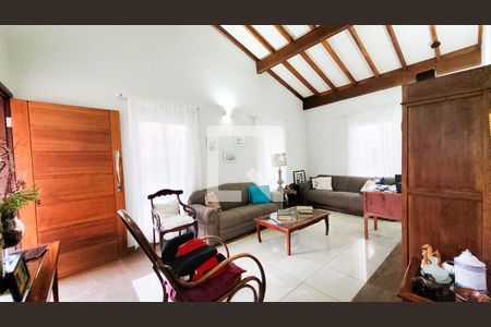 Sala de casa de condomínio para alugar com 5 quartos, 413m² em Loteamento Alphaville Campinas, Campinas