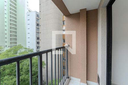 Sacada de apartamento para alugar com 2 quartos, 39m² em Consolação, São Paulo