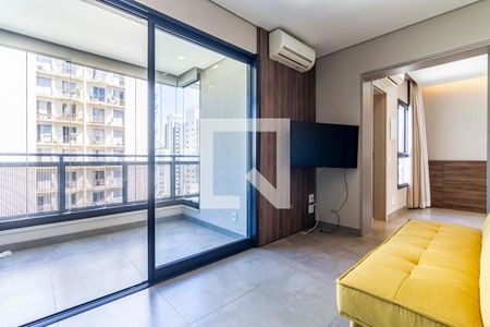 Sala de apartamento para alugar com 1 quarto, 33m² em Pinheiros, São Paulo