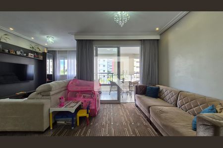 Sala de apartamento à venda com 2 quartos, 85m² em Vila Curuçá, Santo André