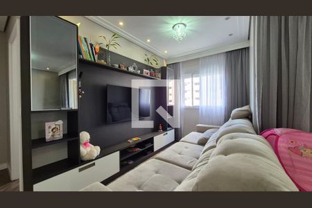 Sala de apartamento à venda com 2 quartos, 85m² em Vila Curuçá, Santo André