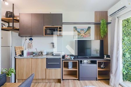 Studio - Quarto e Cozinha de kitnet/studio à venda com 1 quarto, 25m² em Butantã, São Paulo