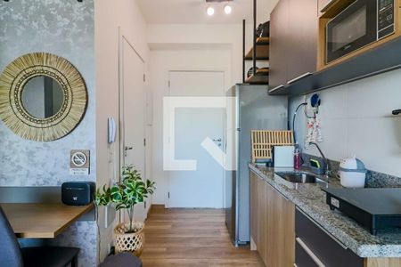 Studio - Quarto e Cozinha de kitnet/studio à venda com 1 quarto, 25m² em Butantã, São Paulo