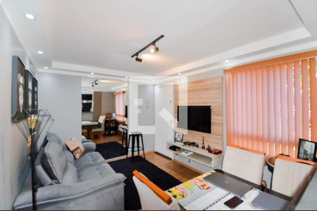 Sala de apartamento para alugar com 2 quartos, 48m² em Jardim Ansalca, Guarulhos