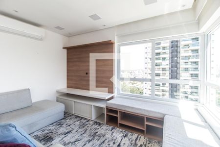 Sala de TV de apartamento para alugar com 3 quartos, 200m² em Alphaville Empresarial, Barueri