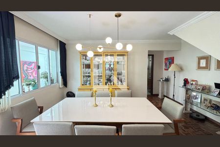 Sala de Jantar de casa à venda com 3 quartos, 200m² em Campestre, Santo André