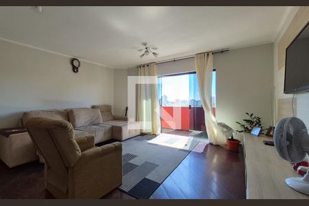 Sala de apartamento à venda com 3 quartos, 148m² em Vila Valparaíso, Santo André