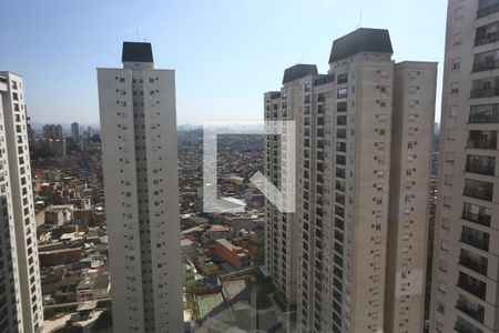 vista varanda Sala de apartamento à venda com 3 quartos, 70m² em V. Suzana, São Paulo