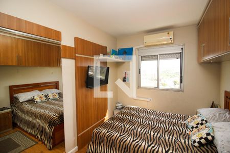 Quarto Suíte de apartamento à venda com 2 quartos, 51m² em Glória, Porto Alegre